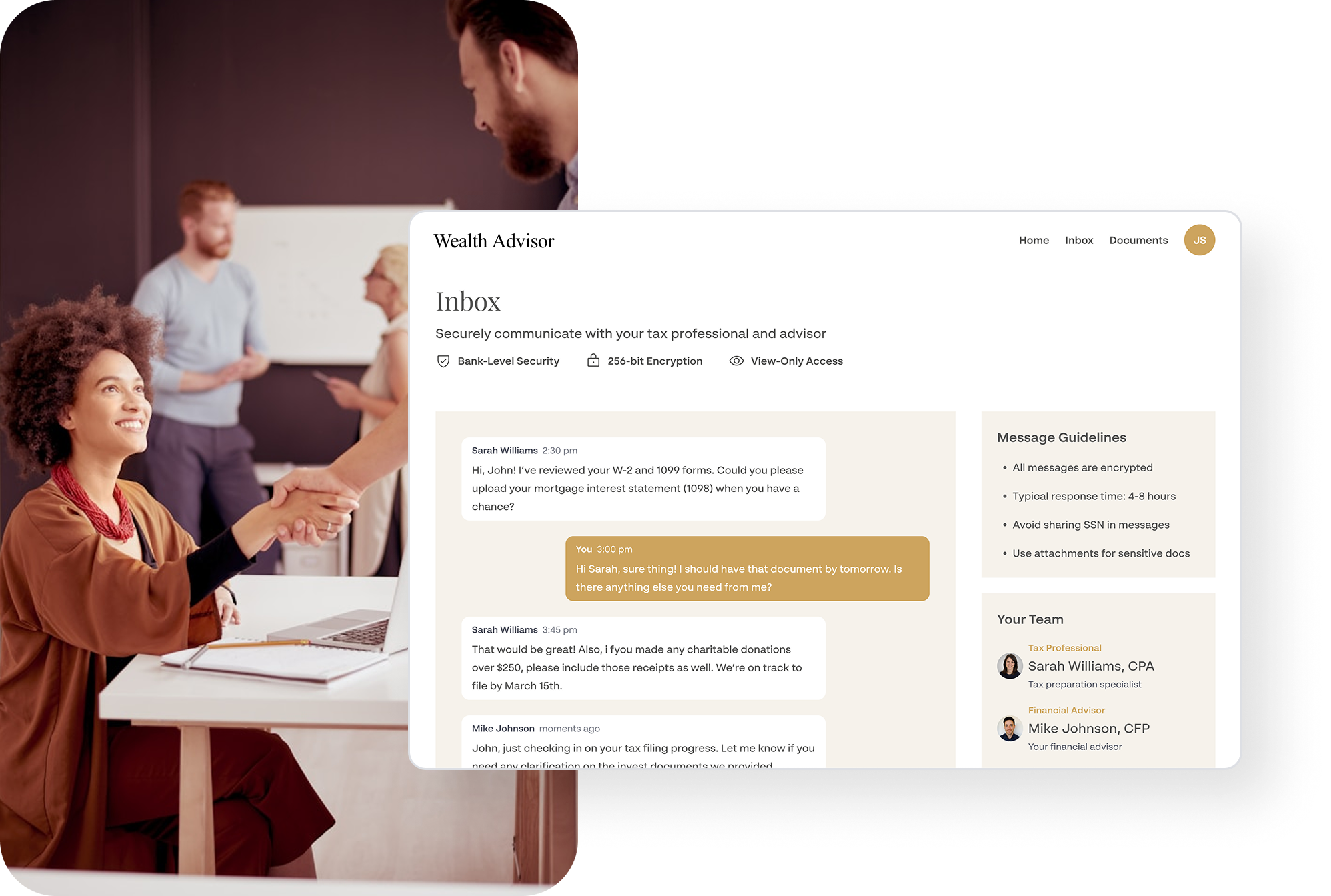 RIA Dashboard Preview
